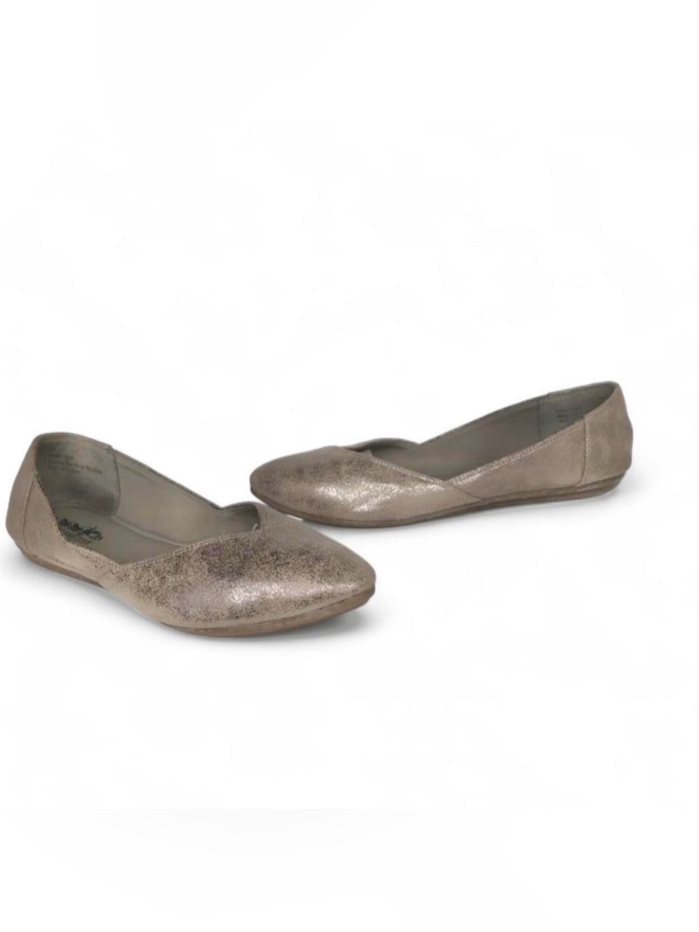 Coach and Four Metallic Tan Women’s Flats Size 7.5